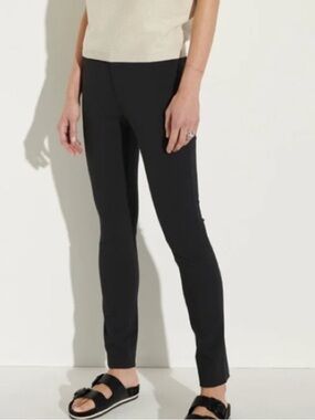 The Reset Black straight leg Ponte career stretch pull on Pants size s